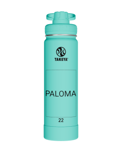 Actives Water Bottle With Spout Lid - customized