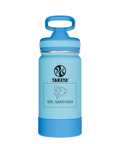 Actives Kids Water Bottle With Straw Lid - customized