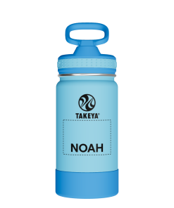 Actives Kids Water Bottle With Straw Lid - customized