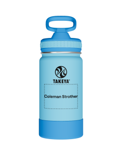 Actives Kids Water Bottle With Straw Lid - customized