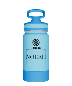 Actives Kids Water Bottle With Straw Lid - customized