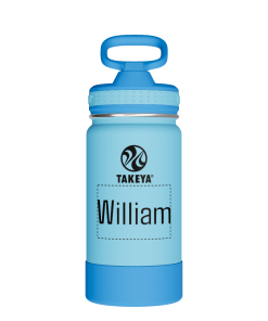 Actives Kids Water Bottle With Straw Lid - customized