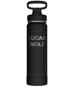 Actives Water Bottle With Spout Lid - customized