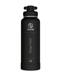 Actives Water Bottle With Spout Lid - customized