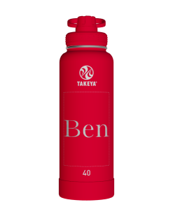 Actives Water Bottle With Spout Lid - customized