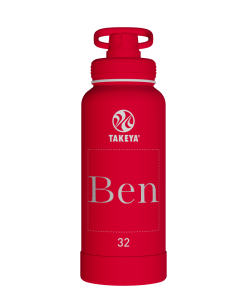 Actives Water Bottle With Spout Lid - customized