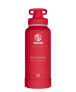 Actives Water Bottle With Spout Lid - customized