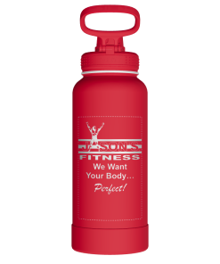 Actives Water Bottle With Spout Lid - customized