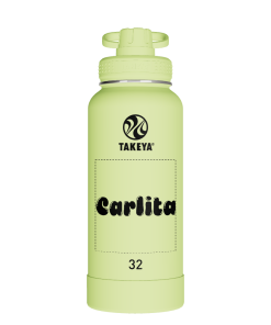 Actives Water Bottle With Spout Lid - customized