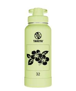 Actives Water Bottle With Spout Lid - customized