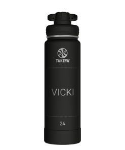 Actives Water Bottle With Spout Lid - customized