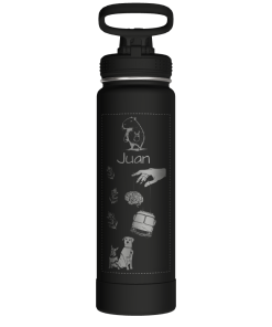 Actives Water Bottle With Spout Lid - customized
