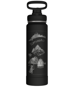 Actives Water Bottle With Spout Lid - customized