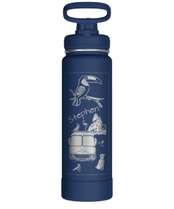 Actives Water Bottle With Spout Lid - customized