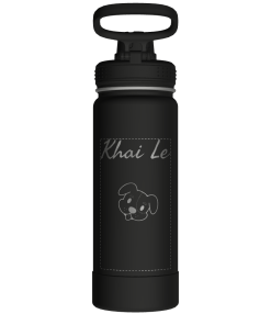 Actives Water Bottle With Spout Lid - customized