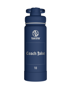 Actives Water Bottle With Spout Lid - customized