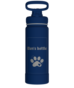 Actives Water Bottle With Spout Lid - customized
