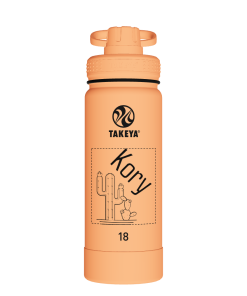 Actives Water Bottle With Spout Lid - customized