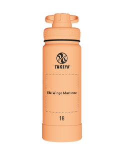 Actives Water Bottle With Spout Lid - customized