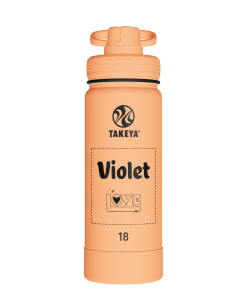 Actives Water Bottle With Spout Lid - customized