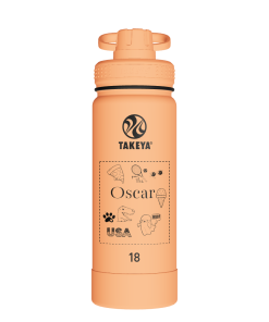 Actives Water Bottle With Spout Lid - customized