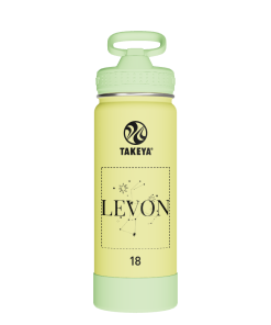 Actives Kids Glow In The Dark Water Bottle With Straw Lid - customized