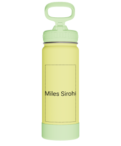 Actives Kids Glow In The Dark Water Bottle With Straw Lid - customized