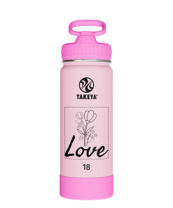 Actives Kids Glow In The Dark Water Bottle With Straw Lid - customized
