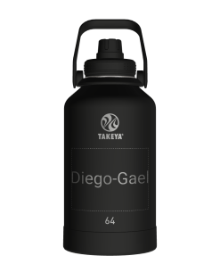 Actives Water Bottle With Spout Lid - customized