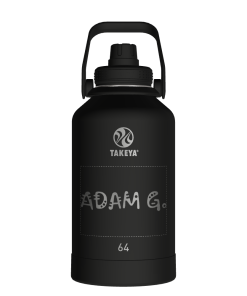 Actives Water Bottle With Spout Lid - customized
