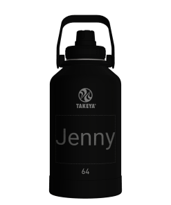 Actives Water Bottle With Spout Lid - customized