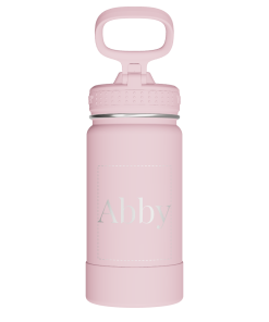 Actives Kids Water Bottle With Straw Lid - customized