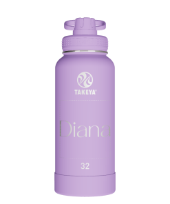 Actives Water Bottle With Spout Lid - customized