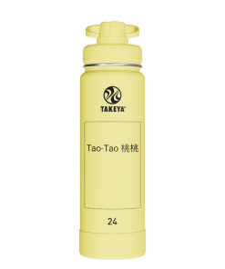 Actives Water Bottle With Spout Lid - customized