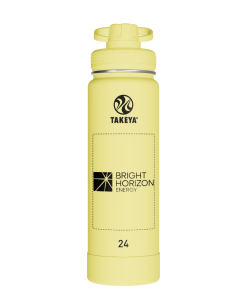 Actives Water Bottle With Spout Lid - customized