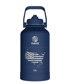 Actives Water Bottle With Straw Lid - customized