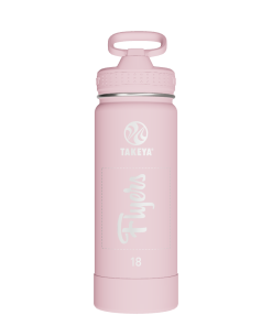 Actives Water Bottle With Straw Lid - customized