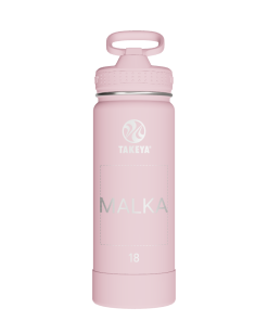 Actives Water Bottle With Straw Lid - customized