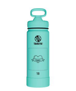 Actives Water Bottle With Straw Lid - customized