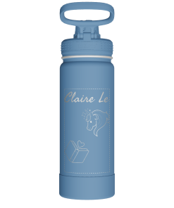 Actives Water Bottle With Spout Lid - customized