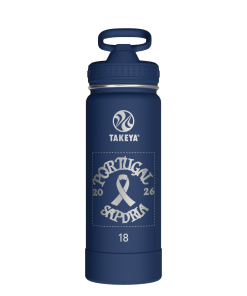 Actives Water Bottle With Straw Lid - customized