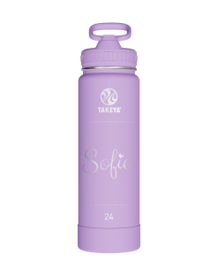 Actives Water Bottle With Straw Lid - customized