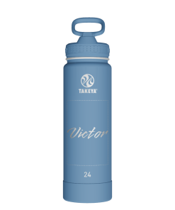 Actives Water Bottle With Straw Lid - customized