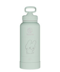 Actives Water Bottle With Straw Lid - customized