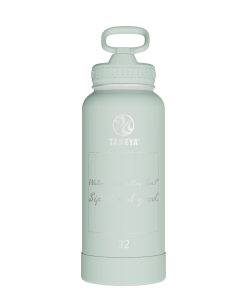 Actives Water Bottle With Straw Lid - customized