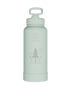 Actives Water Bottle With Straw Lid - customized