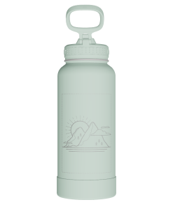 Actives Water Bottle With Straw Lid - customized