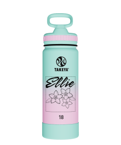 Actives Water Bottle With Straw Lid - customized