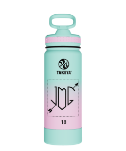 Actives Water Bottle With Straw Lid - customized