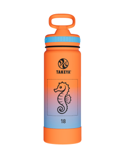 Actives Water Bottle With Straw Lid - customized